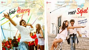 First Look Poster of Shahrukh Khan & Anushka Sharma starrer Jab Harry Met Sejal