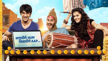 First Look Poster: Running Shaadi.Com featuring Taapsee Pannu & Amit Sadh