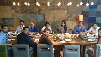 Gully Cricket, Lunch Out! Team Tiger Zinda Hai has all the fun in Abu Dhabi!