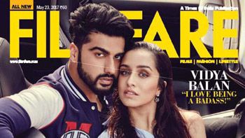 Half Girlfriend couple Shraddha Kapoor & Arjun Kapoor rock the summer issue of Filmfare!