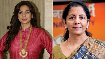 Juhi Chawla plays the role of 1st woman defence minister onscreen!