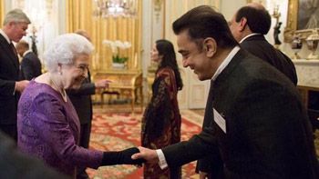 Kamal Haasan shares his moment with Queen Elizabeth II