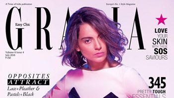Kangana Ranaut dazzles on the 100th issue of Grazia