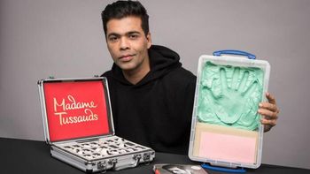 Karan Johar becomes first Indian filmmaker to be waxed at Madame Tussauds!