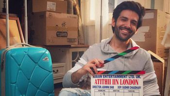 Kartik Aaryan resumes shooting for his next - Atithi Iin London!