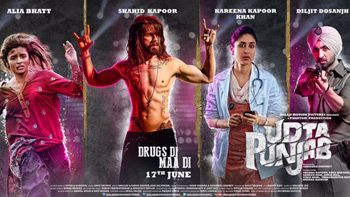 New Poster: Udta Punjab featuring Alia, Shahid, Kareena & Diljit