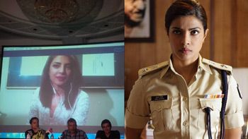 Priyanka Chopra promotes Jai Gangaajal in Dubai from LA through Skype chat!