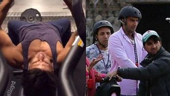 Ranveer Singh sweats it out for Befikre