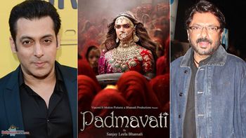 Salman Khan supports Sanjay Leela Bhansali amidst the oppositions!