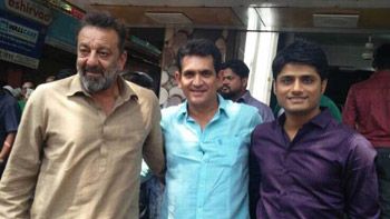 Sanjay Dutt a.k.a Sanju Baba finishes up Bhoomi's Climax in Mumbai.