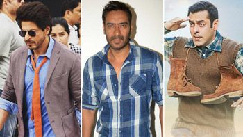 Shah Rukh Khan's untitled next & Ajay Devgn's Baadshaho trailer set to release with Salman Khan's Tubelight! 