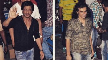 Shah Rukh Khan snapped in Mumbai shooting for Imtiaz Ali