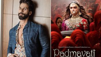 Shahid Kapoor opens up about the Padmavati controversy in detail!