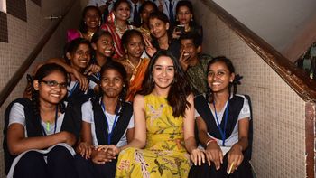 Shraddha Kapoor heads to a Municipal School to celebrate Children’s Day!