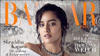 Shraddha Kapoor looks stunning on cover of Harper's Bazaar