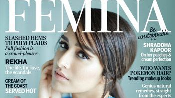 Shraddha Kapoor shines on the cover of Femina October Issue!