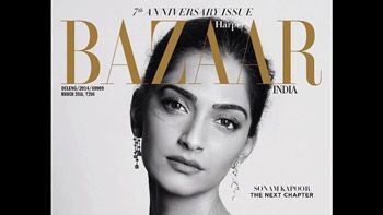 Sonam Kapoor turns cover girl for Harper's Bazaar 7th anniversary issue