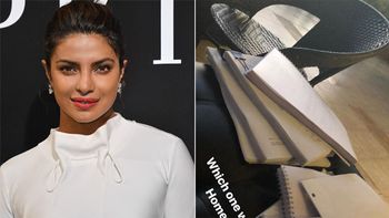 Soon after landing in India, Priyanka starts reading scripts to finalize her next Bollywood film!