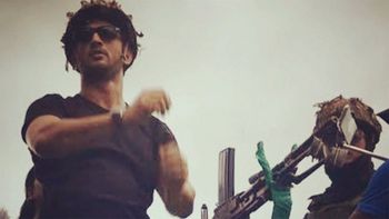 Sushant Singh Rajput spends time with CRPF Jawans!