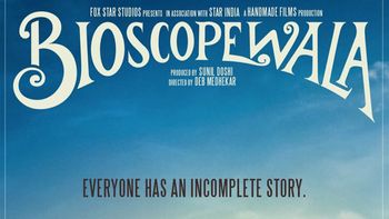 Take a look at the poster of Bioscopewala, a modern day reading of Tagore’s heart-wrenching classic, ‘Kabuliwala’