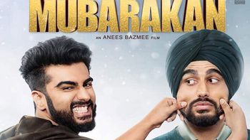 Team Mubarakan released solo poster featuring Arjun Kapoor in a Double role!
