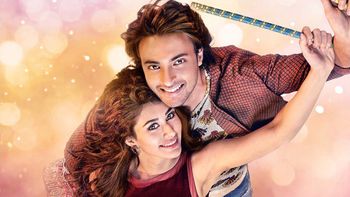 The first look poster of Loveratri out; debutants Aayush and Warina look stunning together