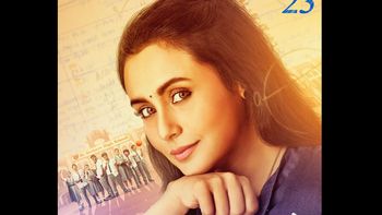 The new poster of Rani Mukerji's 'Hichki' is bright and beautiful!