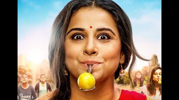 This new poster from Tumhari Sulu has Vidya Balan adorably winning a race!