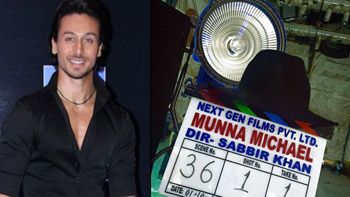 Tiger Shroff begins a new journey as he commences shooting Munna Michael