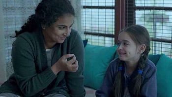 Vidya Balan was teary eyed after watching child artist perform a nerve wrecking stunt