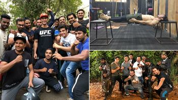 Vidyut Jammwal and the team of Junglee just wrapped an action sequence!