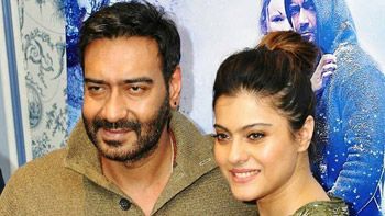 View Pics: Ajay Devgn and Kajol promote Shivaay!