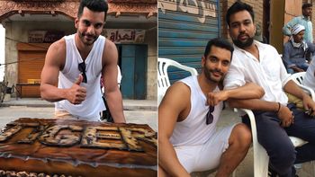 View Pics: Angad Bedi wraps up Tiger Zinda Hai in style!