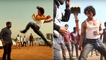 Watch: Tiger Shroff is back doing high-flying stunts in Munna Michael!