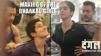 Watch video: Making of Dhaakad Girls from Dangal!