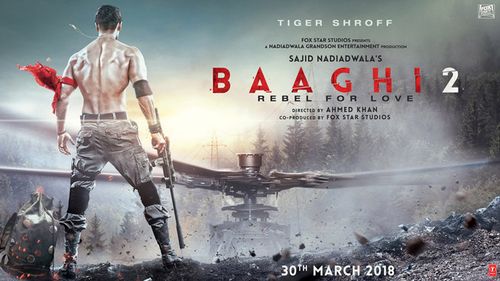 Witness the calm before the storm arrives; Baaghi 2 trailer out tomorrow