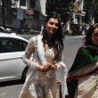 Bollywood actress Sayali Bhagat at the launch of Temple Jewellery Gudi Padwa special collection
