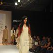 TV actress Mona Singh walks the ramp at Talent Box show at LFW Winter Festive 2013