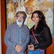 Paoli Dam and Bappi Lahiri were present at the inauguration of Painter Prithvi Soni's painting exhibition