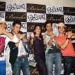 Richa Chadda with film 'FUKREY' team at FUKRA Party celebrating success of 2nd division students at Baroke in Mumbai