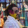 Television Celebs assembled at COLORS Channel Holi Celebration