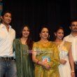 Hema Malini, Esha Deol, Ahana Deol, Pandit Jasraj at Shlok Album Soundaryalahari launch