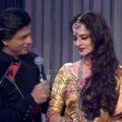 Shah Rukh Khan walks the ramp with Yash Chopra's nine heroines at the tribute on his birth anniversary