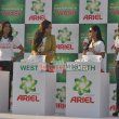 Bolly Celebs at the event organised by Ariel in attempt for a Guinness World Record on the Power of One Wash Technology