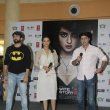 Jay Bhanusali, Surveen Chawla and Sushant Singh during the promotion of film 'Hate Story 2'