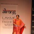 Kiran Kher showstopper for Gaurang show at LFW Summer Resort 2014