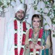 Dia Mirza and Sahil Sangha snapped at their wedding ceremony