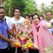 Bolly Celebs at their Ganesh Idol immersion procession
