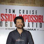 Anil Kapoor and Parineeti Chopra at the screening of Hollywood film 'Mission: Impossible - Rogue Nation'