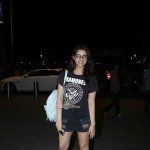 Parineeti Chopra snapped leaving for New York at Mumbai International Airport